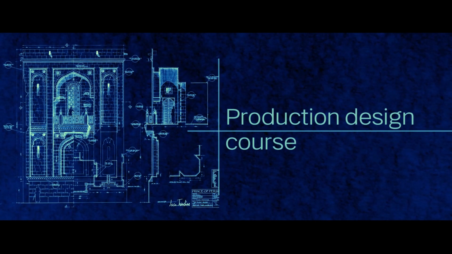 Production Design Course